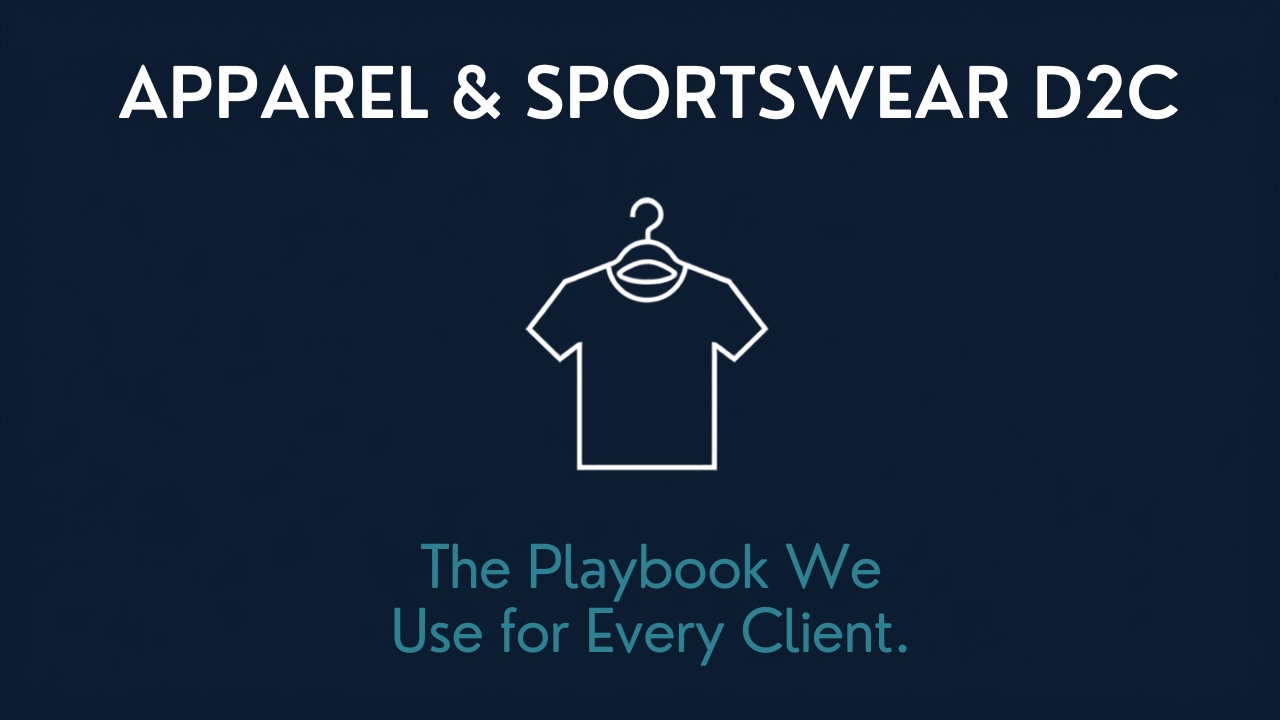 Apparel and sportswear D2C playbook